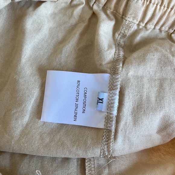 BOHO Cotton/Linen Straight Leg Pants - Picture 9 of 11